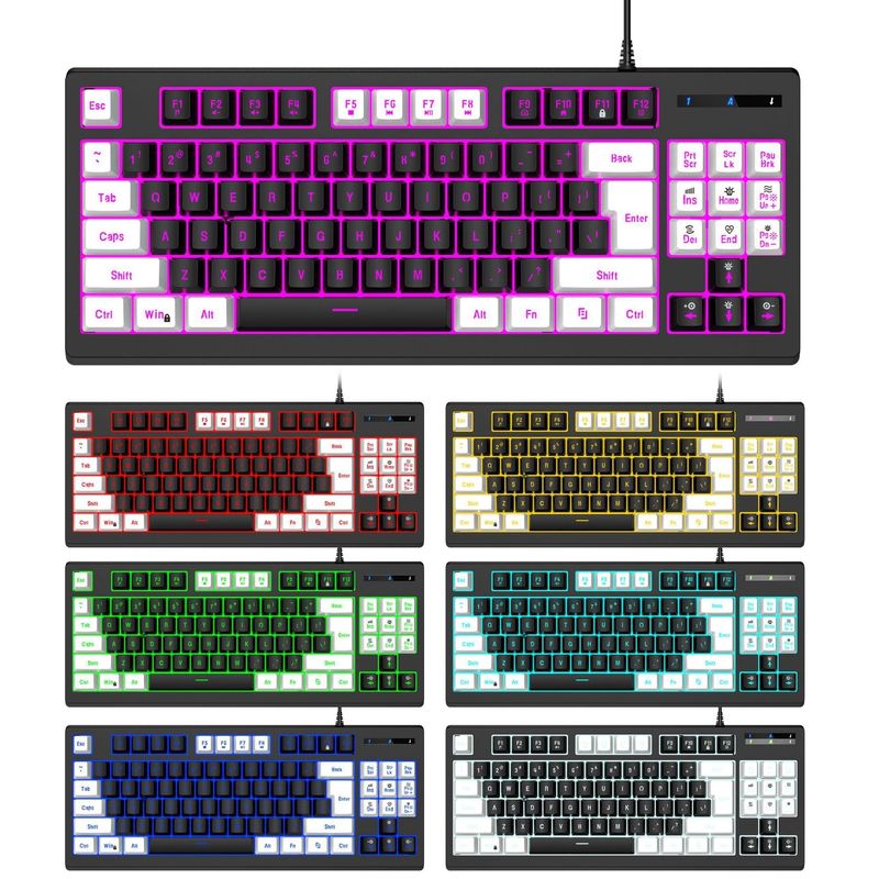 61 Keys Mini Mechanical Gaming Keyboard