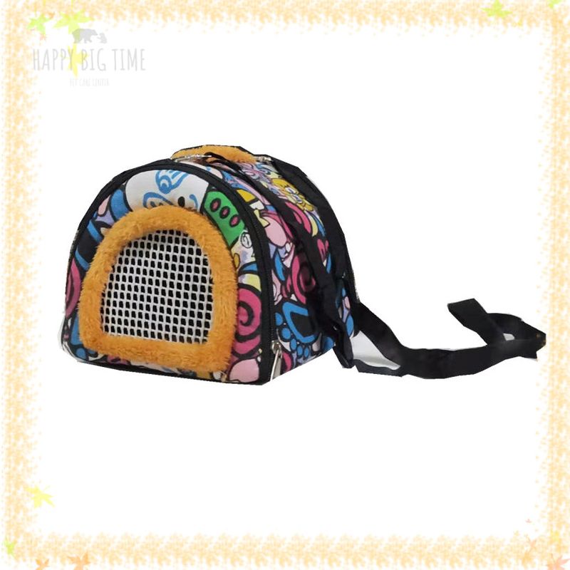Pet Carrier Outdoor Backpack Safety Protection Travel Bag for Hamster Mole Dutch Pig Hedgehog Squirrel Guinea Pig