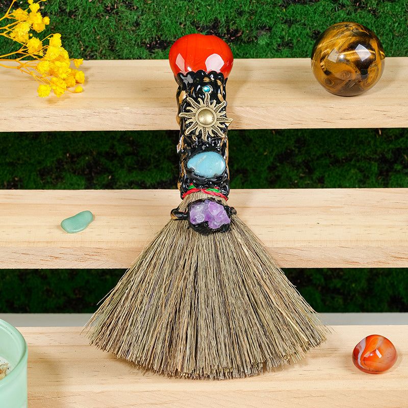 Handmade Magic Broom Ornaments