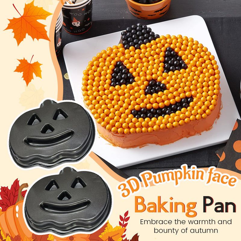 3D Pumpkin Face Baking Pan