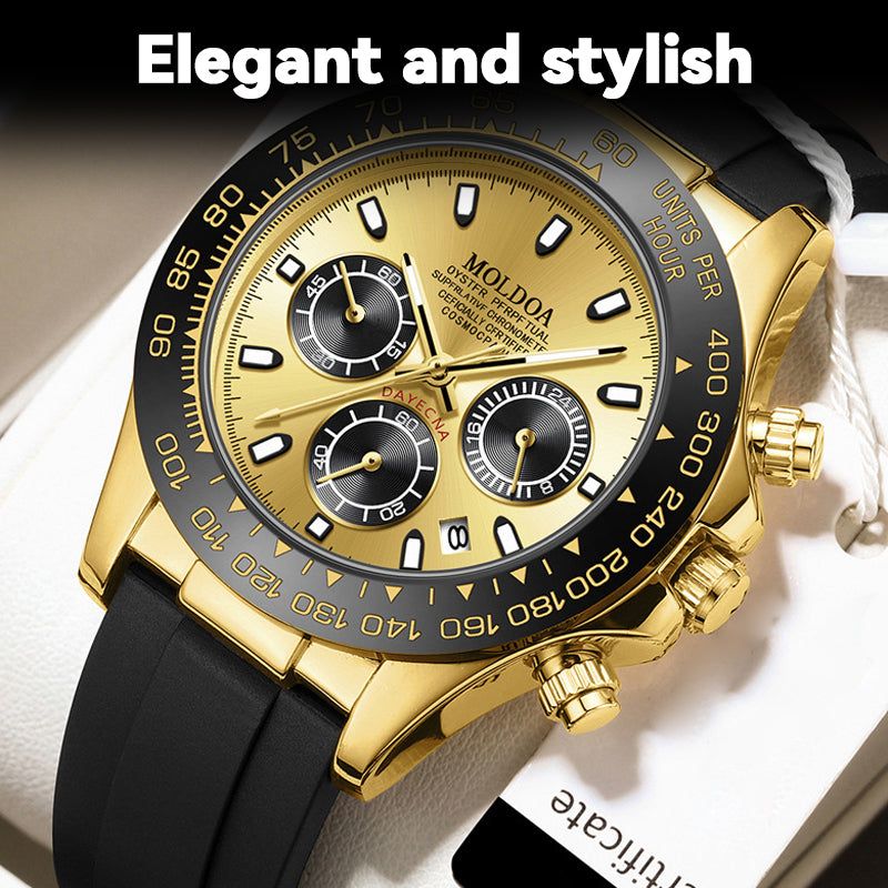 Multifunction Diamond Luminous Waterproof Silicone Wrist Watches