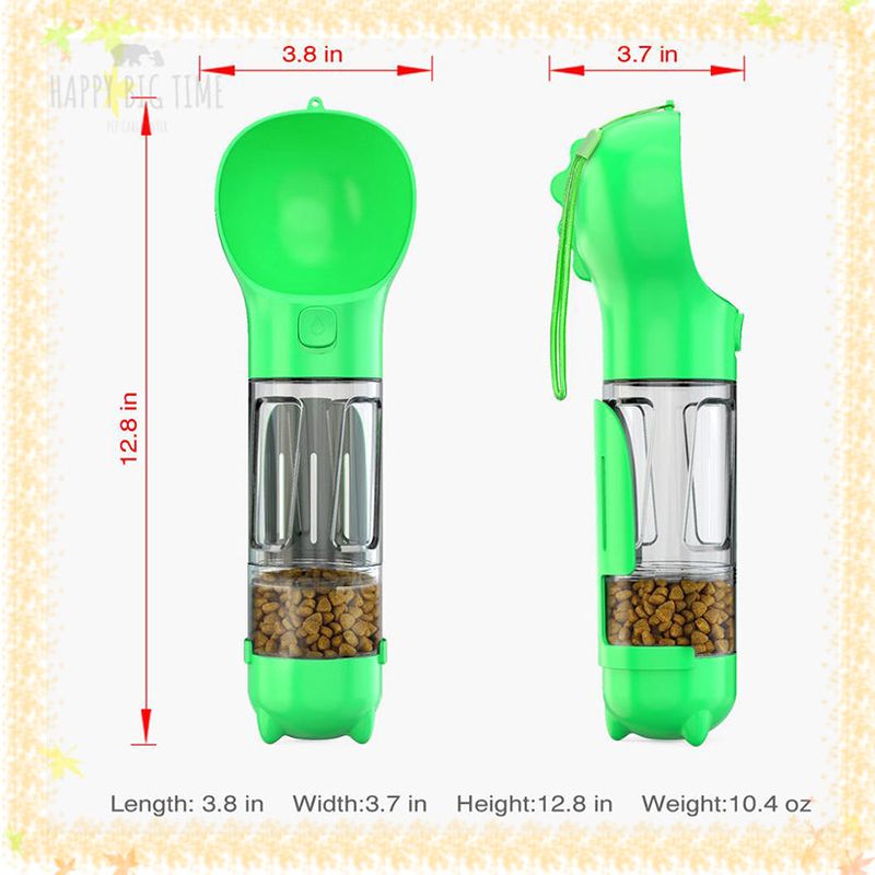 Portable Pet Dog Water Bottle Food Feeder For Pet Dogs