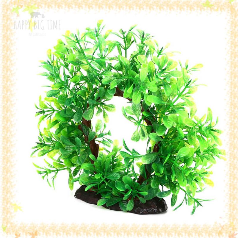 Simulation Arch Tree Water Grass for Aquarium Fish Bowl Accessories