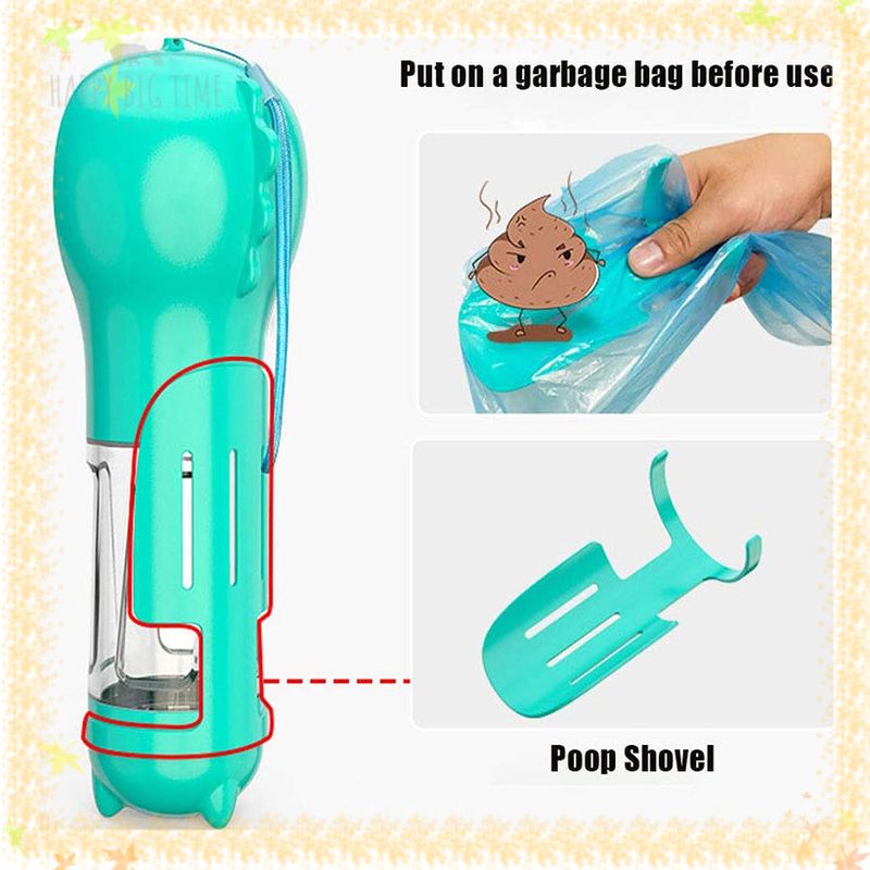 Portable Pet Dog Water Bottle Food Feeder For Pet Dogs