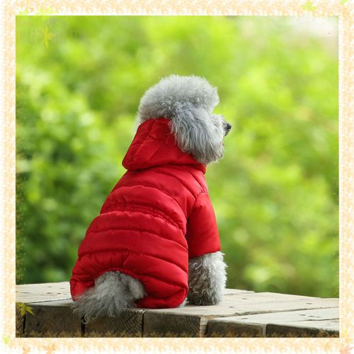 Winter Warm Down Dog Jacket Pet Dogs Costume Puppy