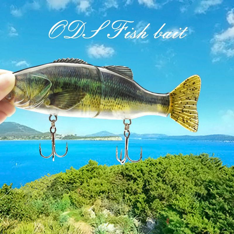 ODS 170mm 87g New Bluegill Glide Bait Trout Fishing Lures Artificial Hard Plastic BaitsHot sale products