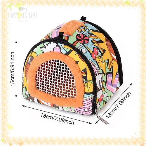 Pet Carrier Outdoor Backpack Safety Protection Travel Bag for Hamster Mole Dutch Pig Hedgehog Squirrel Guinea Pig