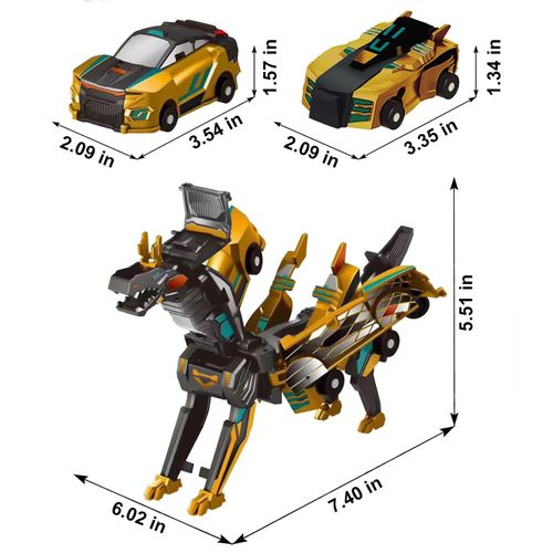 2025 New product 💥 Collision Transforming Dinosaur Car Toy