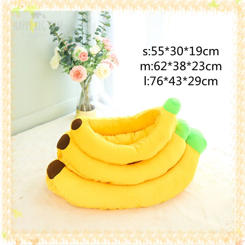 Banana Shape Pet Dog Cat Bed
