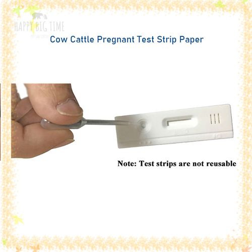Cow Cattle Pregnant Test Strip Paper Pregnancy Detection Farm Equipment