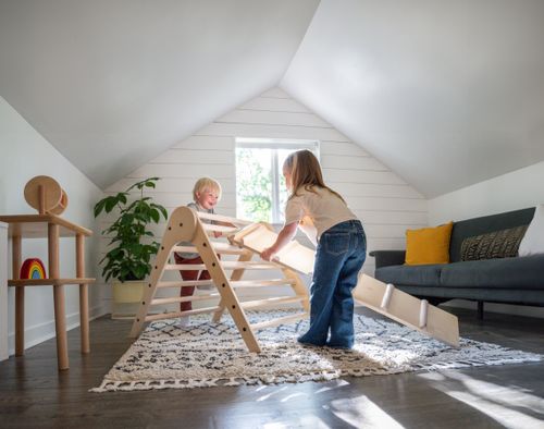 Wooden Climbing Triangle