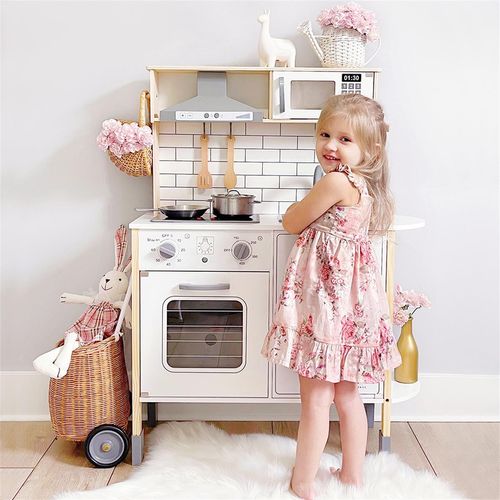 Tiny Land® Interactive Play Kitchen with Sounds & Cookware