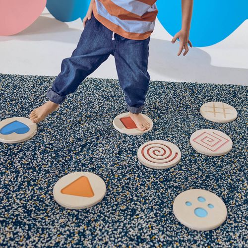 Stepping Stones Set 3 in 1 - Unique Patented Design. Inspired by Montessori