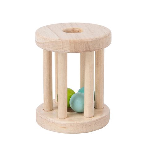 Wooden Rattle Rollers - Soothing. Engaging. and Developmental Play for Infants
