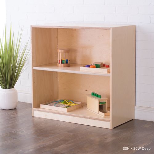 School Montessori Closed Back Shelving