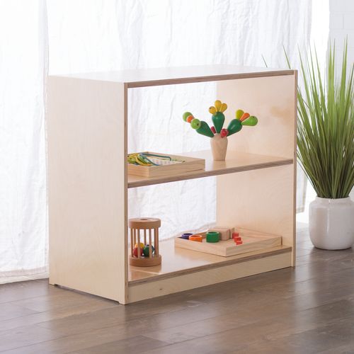 Home Montessori Open Back Shelving