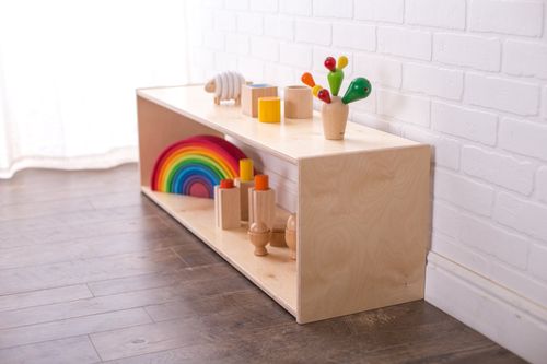 Value-Grade Birch Montessori Infant Shelf