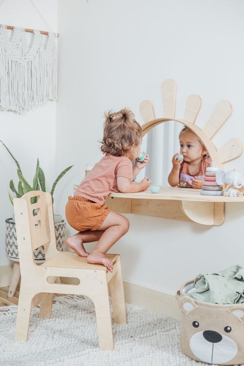 Wall-Mounted Kids Table Sunshine