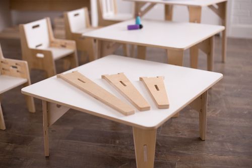 Additional School Table Legs (Set of 4)