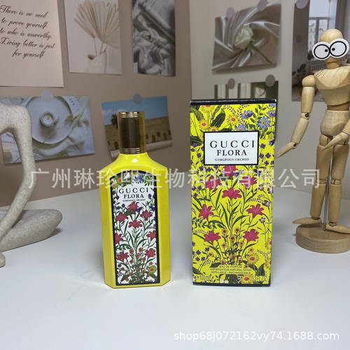 Gucci Flora 古馳花悅系列 綺夢梔子花 蘭花 茉莉 木蘭 女士淡香精 持久花香 正品