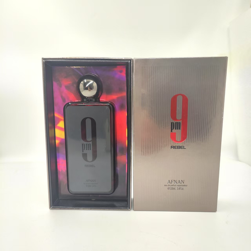 高品質金屬蓋禮盒裝AFNAN REBEL 9PM跨境爆款男女香水