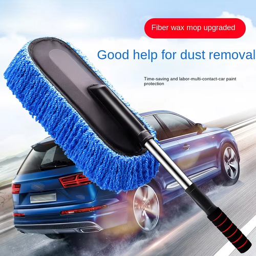 Nanofiber Car Wash Mop Crayon Duster Car Mop Car Wash Cleaning Supplies Retractable