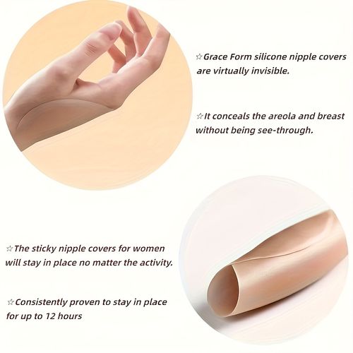 Silicone nipple pads