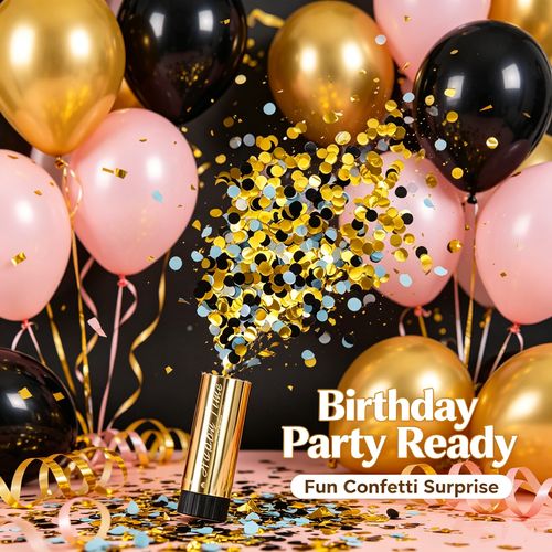 🎉11cm Spring Hand‑Twist Confetti Popper ✨Wedding Birthday Party Decor