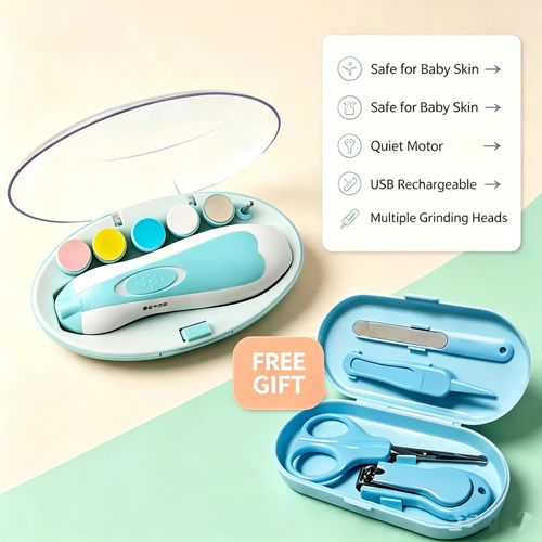 Baby Nail Trimmer Kit 🎁 Free Nail Clipper Set