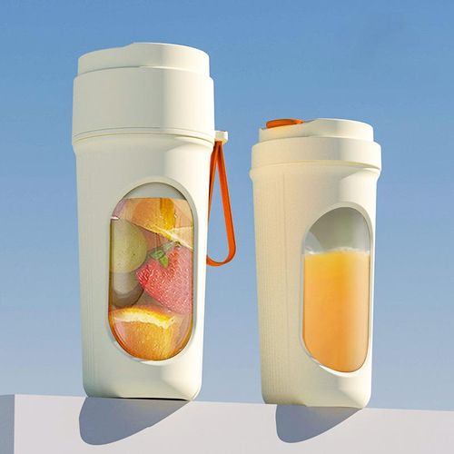 🥤 Portable USB Rechargeable Mini Juicer Cup, 2-in-1 for Home & Travel