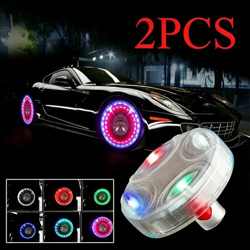 solar charging 🌟 Luminous Valve Caps Universal for Cars, Motorcycles & Electric Vehicles ✨