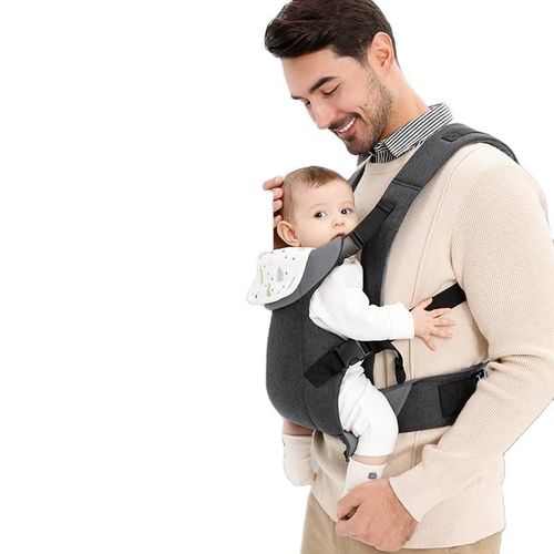 Easy to Put on 6 Comfortable Positions Ergonomic 360 Baby Soft Carrier,Baby Sling Wrap Baby Carrier Ergonomic