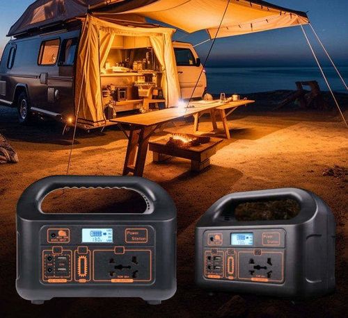 Outdoor power supply 200W solar mobile power supply 220v household emergency power supply portable outdoor mobile power suppl