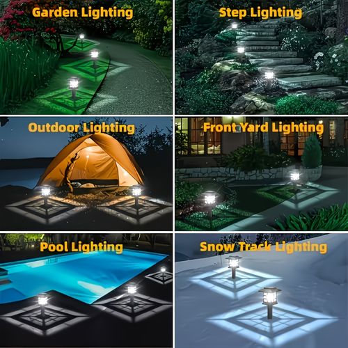 Solar outdoor lights