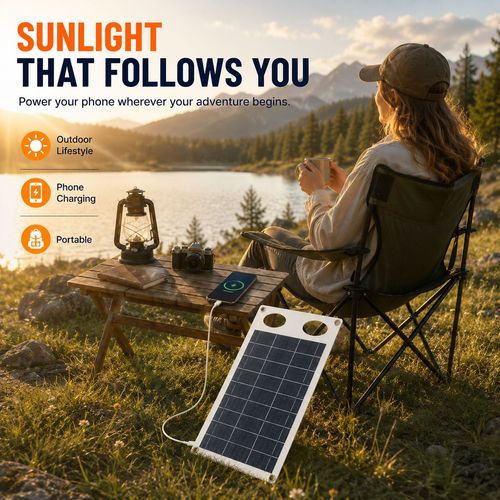 Portable solar charger