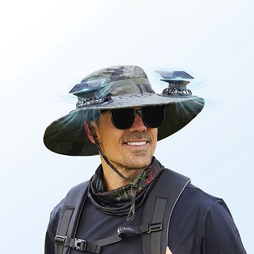 Cooling hat fan