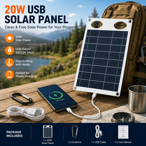 Portable solar charger