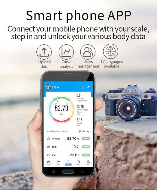 If you want to track your fitness progress I recommend getting a rechargeable Bluetooth AI smart body fat scaleeither an electronic scale or a home weight scale I really love this smart body fat scale it not only tracks my weight but also measures many other data pointsmaking it especially suitable for fitness enthusiastsIt can calculate not only my body fat percentage but also my visceral fat