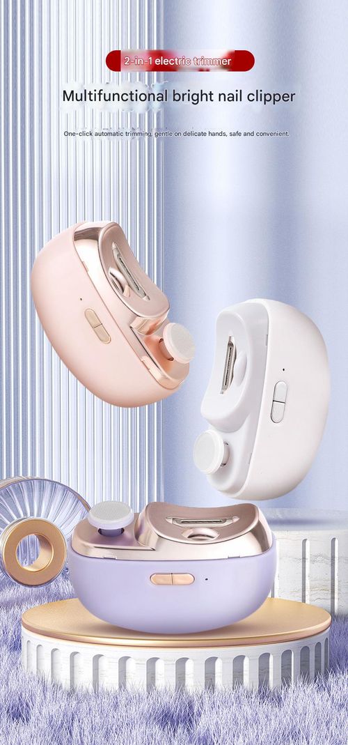 Automatic Nail Clipper – Electric Nail Trimmer & Polisher for Adults, Seniors, Babies, Men & Women – Smart, Safe & Travel-Friendly with Free Heavy-Duty Toenail Clipper