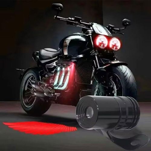 ledmotorcycle chassis light kit motorcycle logo led light whiteblueredangel wings led motorcycle projection light universal motorcycleelectric motorcycle shadow light accessory