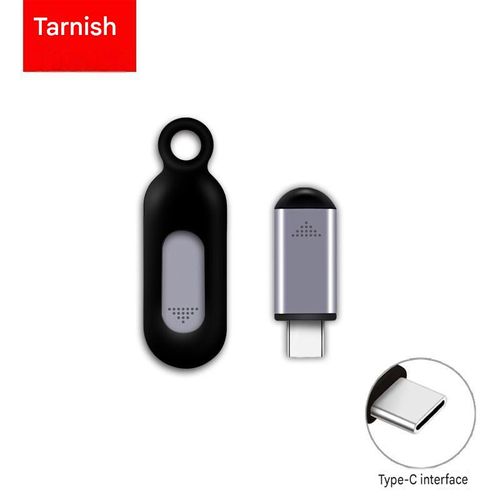Universal Remote Control Smartphone Infrared Controller Adapter Type-C Infrared Transmitter Remote Control, compatible with Android phones, Apple phones 15 and above, air conditioners, TVs, DVDs, Roku, Vizio, Samsung TVs and other devices (silver).