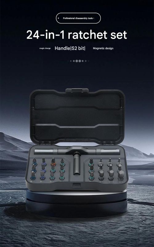 Hey man, don't miss it, you really need this 24 in 1 ratchet magnetic screwdriver set