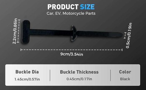 ✨ 50-pack Nylon Universal Cable Ties - Suitable for everyday car maintenance and various other uses. Ideal for organizing cables and keeping your space tidy.