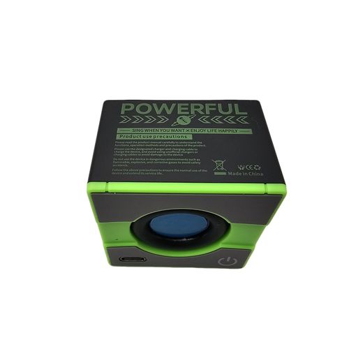 Mini Bluetooth Speaker (Green), with HIFI Stereo and 360-degree Panoramic Surround Sound, Supporting Type-C Interface Charging, Suitable for Outdoor Travel and Home Entertainment.