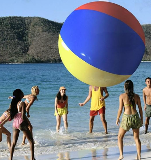 Large Inflatable Soccer Ball & Volleyball & beach ball