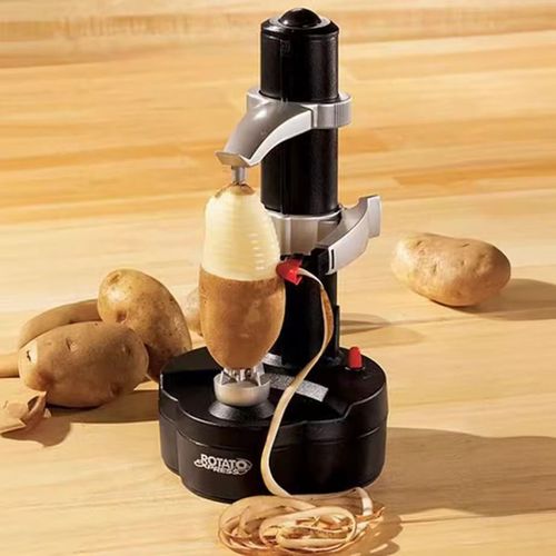 🍎 Electric Fruit Peeler - Fully Automatic, Hands-Free, Perfect Peels Every Time! A Must-Have for Cooks—The Ideal Gift for Yourself, Family & Friends!