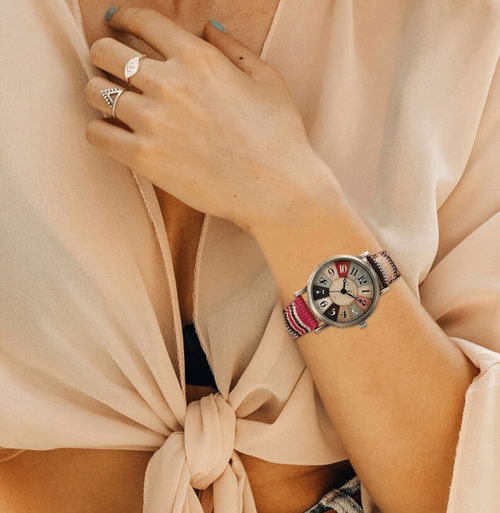 Boho hippie steampunk watch