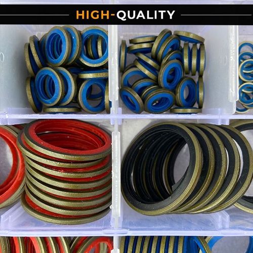 100pcs or 245pcs Assorted Sealing Gasket Set