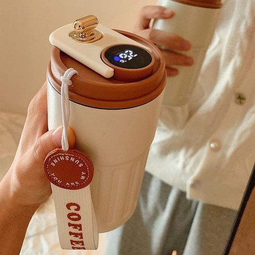 Coffee Thermos With Temperature Display Smart Cup