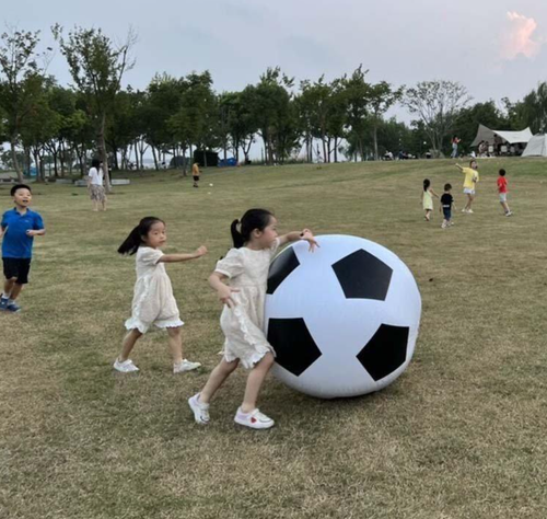 Large Inflatable Soccer Ball & Volleyball & beach ball